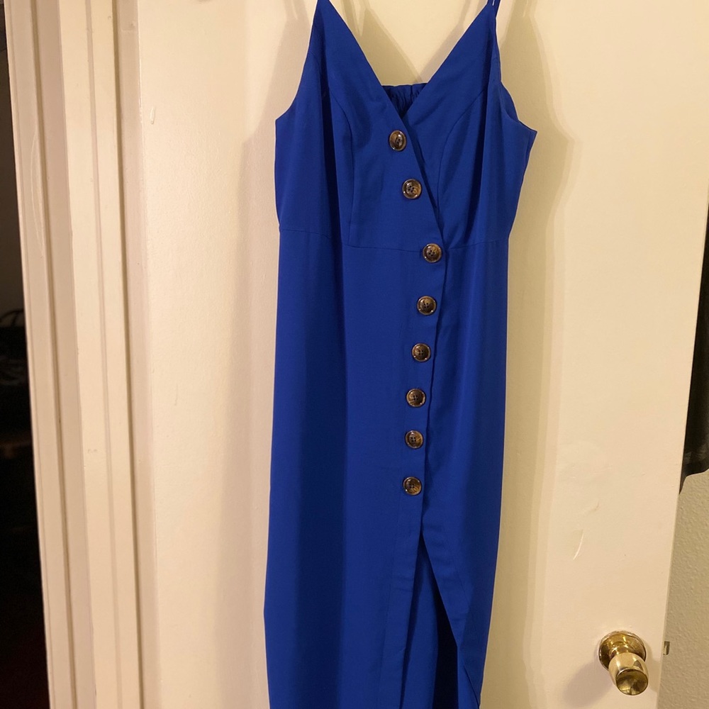 Blue dress